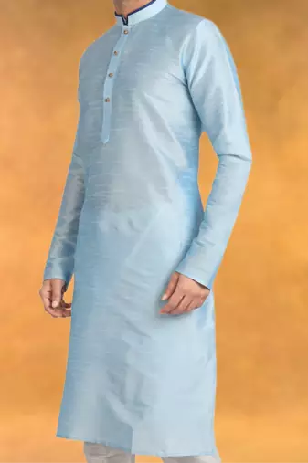 Art silk kurta pajama traditional wear