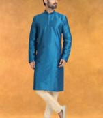 Art silk kurta pajama traditional wear