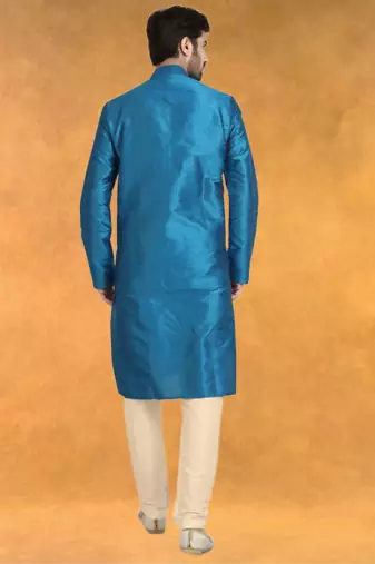 Art silk kurta pajama traditional wear