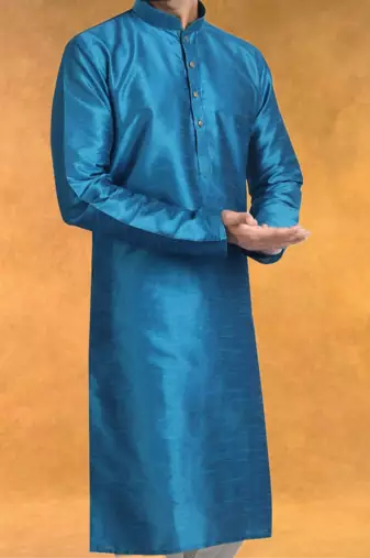 Art silk kurta pajama traditional wear
