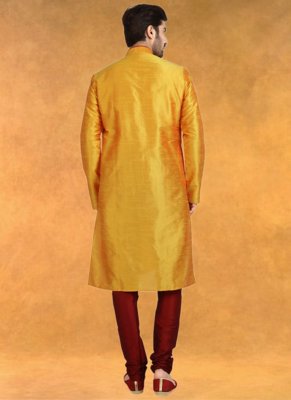 Art silk kurta pajama traditional wear 2