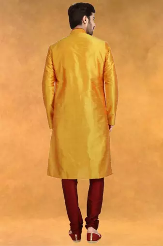 Art silk kurta pajama traditional wear