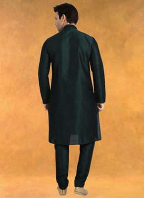 Art silk kurta pajama traditional wear 2