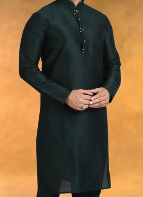 Art silk kurta pajama traditional wear 3
