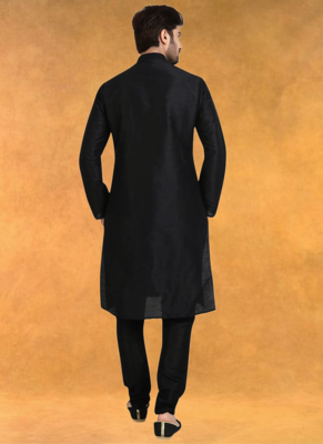 Art silk kurta pajama traditional wear 2
