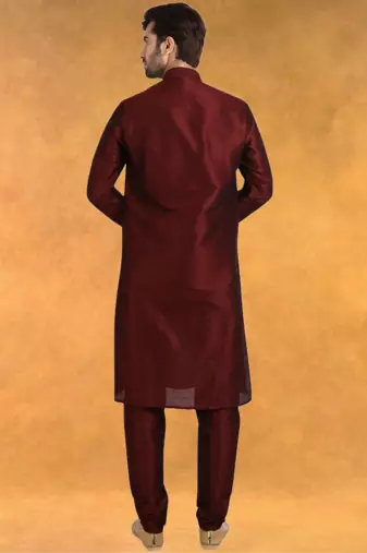 Art silk kurta pajama traditional wear
