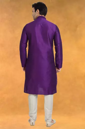 Art silk kurta pajama traditional wear