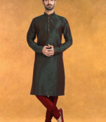 Art silk kurta pajama traditional wear
