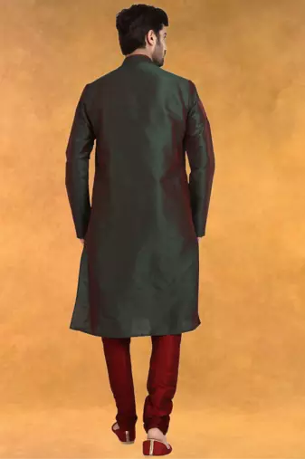Art silk kurta pajama traditional wear