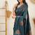 Wedding Designer Party Wear Silk Blend Saree For Women, Wedding Sarees