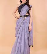 Organza Saree For Women With Blouse Kothari29099