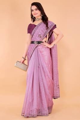 Organza Saree For Women With Blouse Kothari29101 1