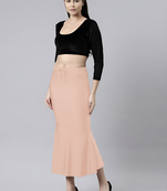 Four way super soft lycra fishcut fully stretchable skirts for girls and women
