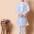 sequins work dupion silk kurta and cotton pajama set for boys