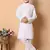 embroidery and sequins work cotton kurta and pajama set for boys