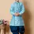 embroidery  dupion silk kurta and patiyala set for boys
