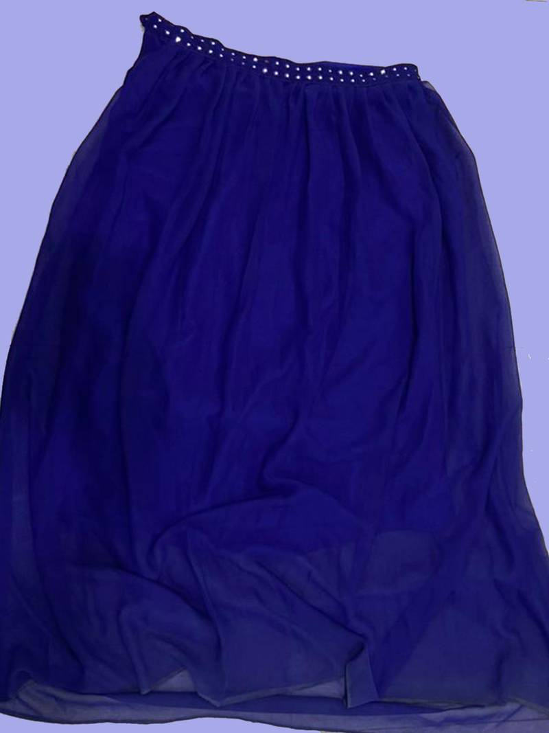 women's ethnic foil  mirror work georgette crop top lehenga with shrug - teal