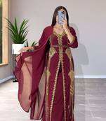 Sale Dress Moroccan Dubai Kaftan Wedding Bridesmaid African Abaya Gown Women Dress 105