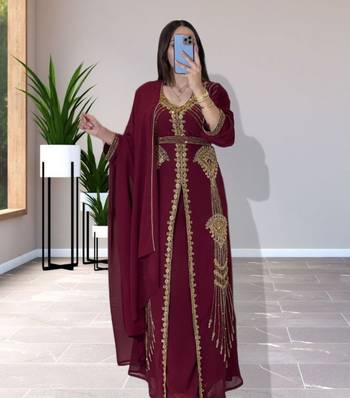 Sale Dress Moroccan Dubai Kaftan Wedding Bridesmaid African Abaya Gown Women Dress 105 2