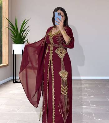 Sale Dress Moroccan Dubai Kaftan Wedding Bridesmaid African Abaya Gown Women Dress 105 3