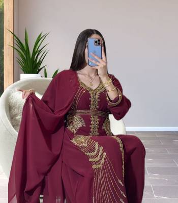 Sale Dress Moroccan Dubai Kaftan Wedding Bridesmaid African Abaya Gown Women Dress 105 4