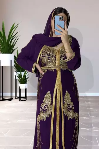 Sale Dress Moroccan Dubai Kaftan Wedding Bridesmaid African Abaya Gown Women Dress 108