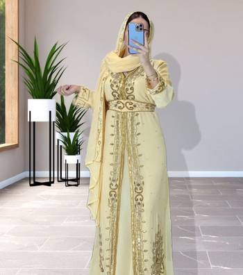 Sale Dress Moroccan Dubai Kaftan Wedding Bridesmaid African Abaya Gown Women Dress 109 2