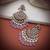 Light purple color kundan earrings