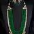 Multilayered kundan and green stone necklace for wedding 317fnn384