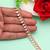 Rose gold color anklets