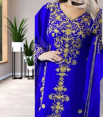 Sale!! New Moroccan Wedding Kaftan Dubai Farasha Islamic Abaya Kaftan Clothing Very Long Gown 122 2