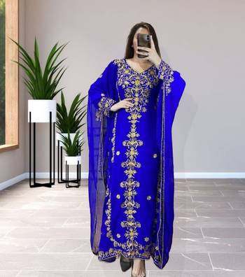 Sale!! New Moroccan Wedding Kaftan Dubai Farasha Islamic Abaya Kaftan Clothing Very Long Gown 122 3
