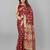Maroon colour banarasi silk saree