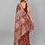 Maroon colour banarasi silk saree
