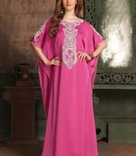 Pink takchita kaftan