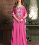 Pink designer israeli kaftan