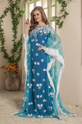 Blue african kaftan