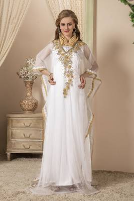 White designerkaftan 1