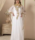 White designerkaftan