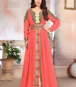 Woman moroccan style kaftan
