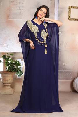 Georgette arabic evening gowns 1