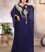 Georgette arabic evening gowns