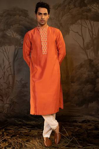 Mens Ethnic Kurta for Occasional, Traditional Festive Designer Stylish Wear  