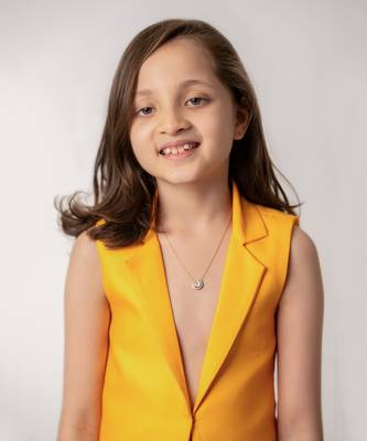 Bright yellow cotton rayon pantsuit 3