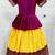 Kids Purple New south Indian traditional pattu pavadai Jacquard Lehenga choli for girls dress