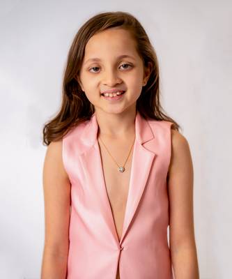 Baby pink cotton rayon pantsuit 4