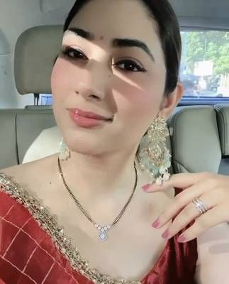 Gold american diamond mangalsutra 2