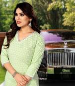 NEW DESIGN FANCY CHICKENCURRY EMBROIDER KURTIS FOR WOMEN OR GILRS