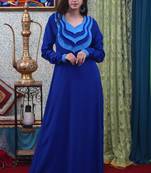 Blue abaya