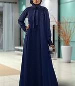 Dark blue abaya Dress